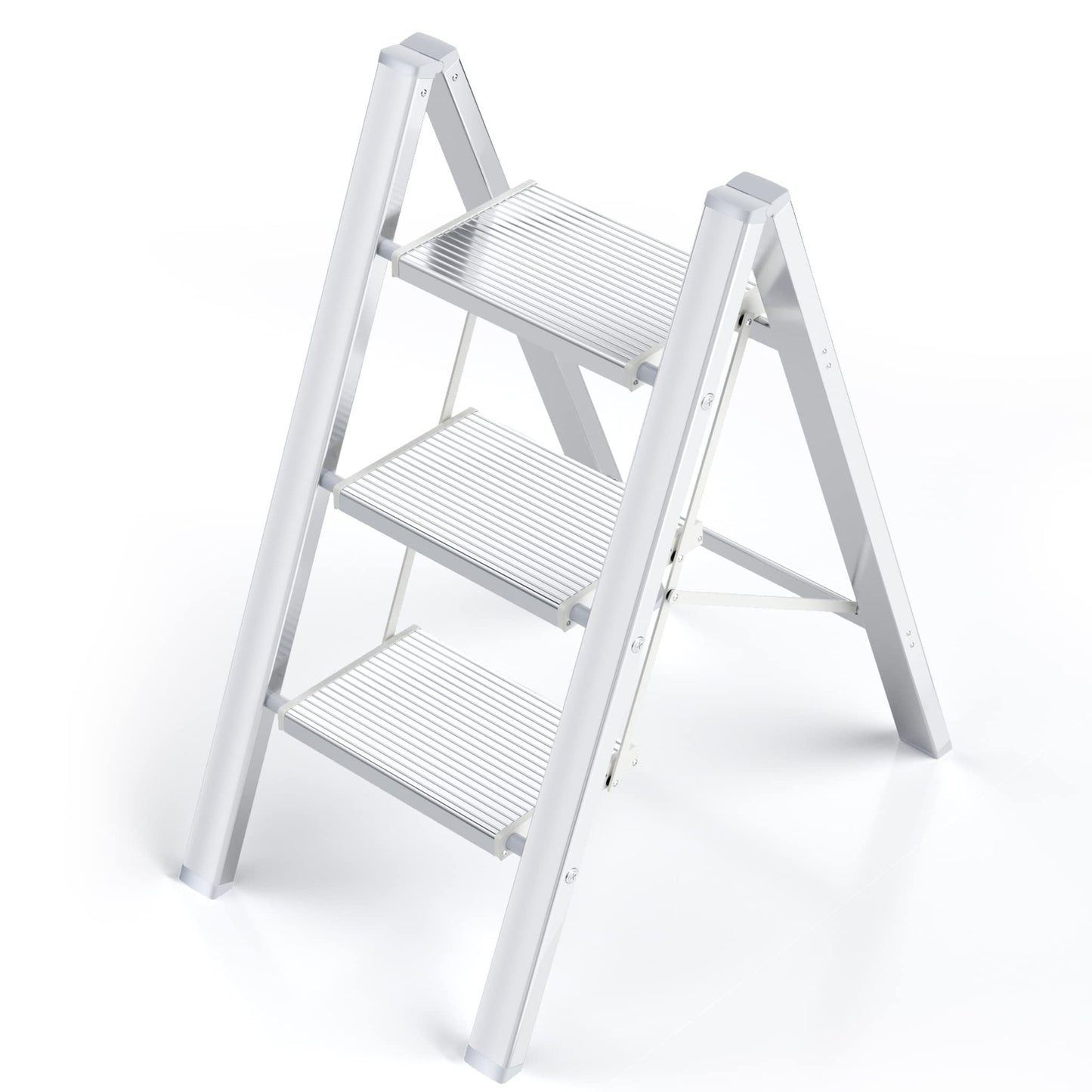 Culaccino 3 Step Ladder White Plus