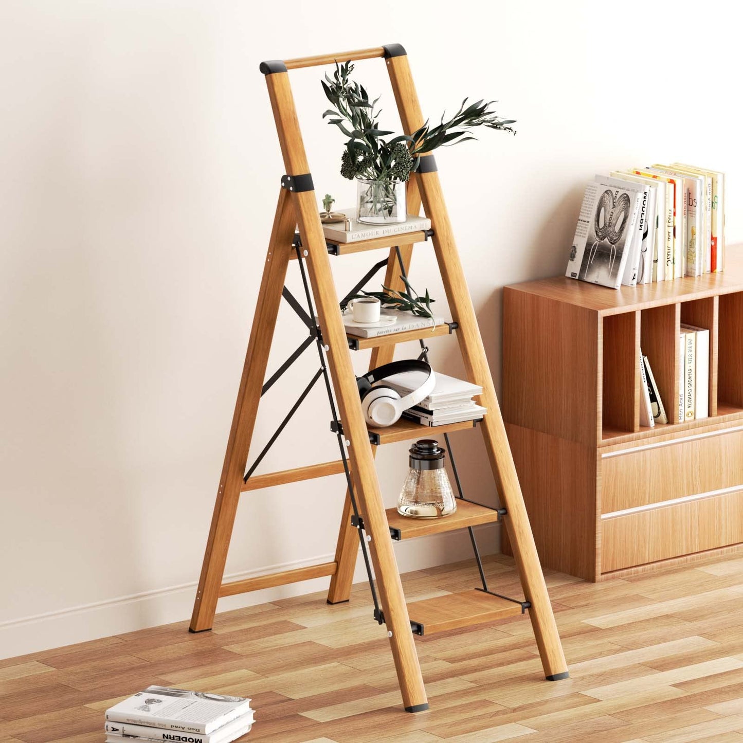 Culaccino 5 Step Ladder Woodgrain Plus