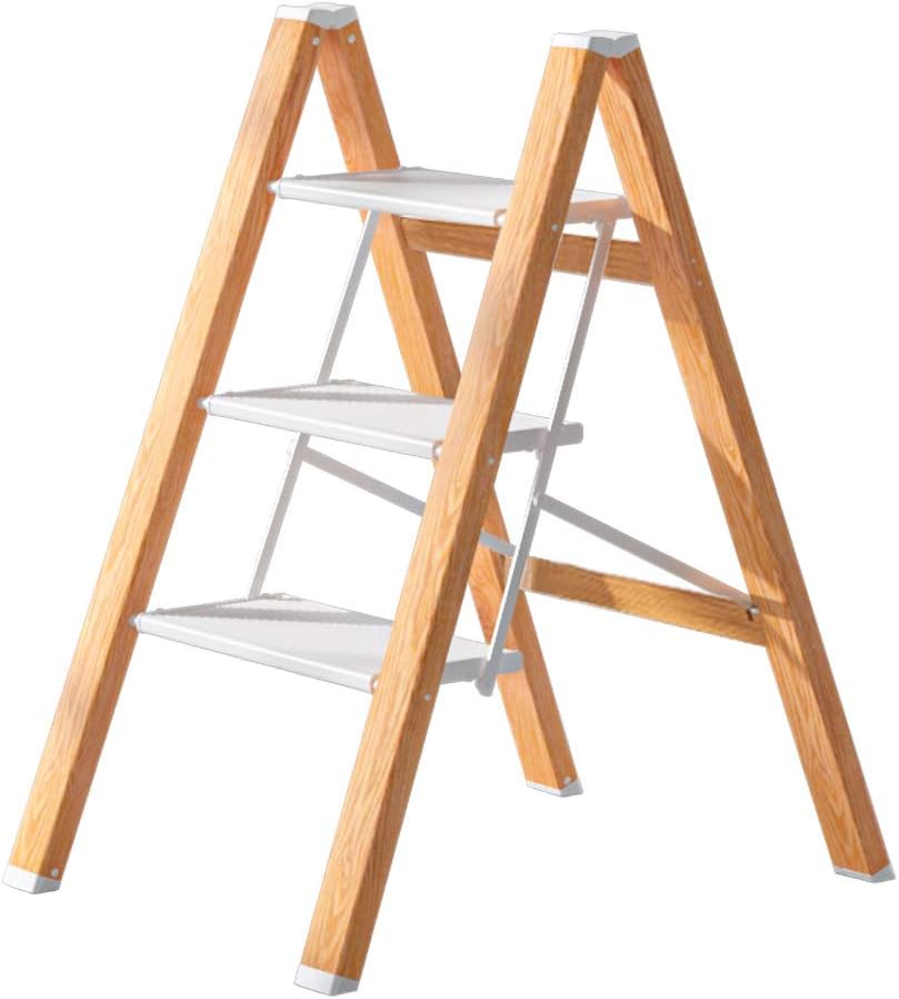 Culaccino 3 Step Ladder Woodgrain